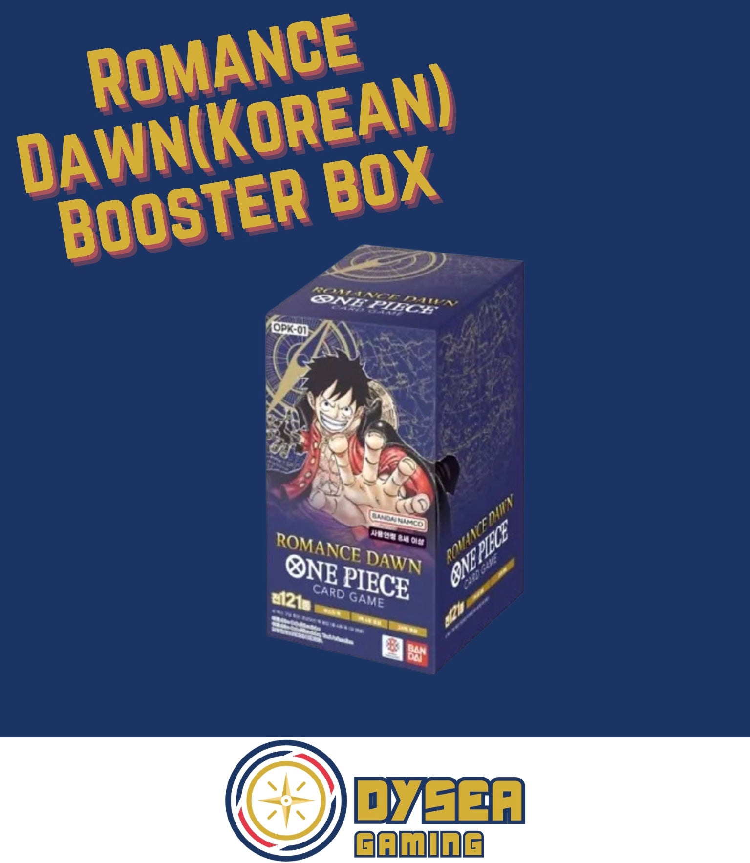 One Piece Card Game - Romance Dawn(OPK-01) - Korean Odysea Gaming One Piece Card Game - Romance Dawn(OPK-01) - Korean Odysea Gaming