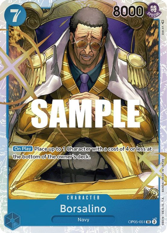 Borsalino from One Piece Trading Card Game Awakening of the New Era OP05