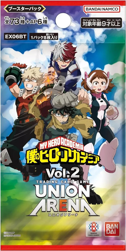 Union Arena - My Hero Academia Vol 2 - EX06BT- Japanese