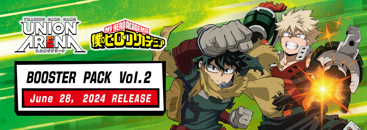 Union Arena - My Hero Academia Vol 2 - EX06BT- Japanese